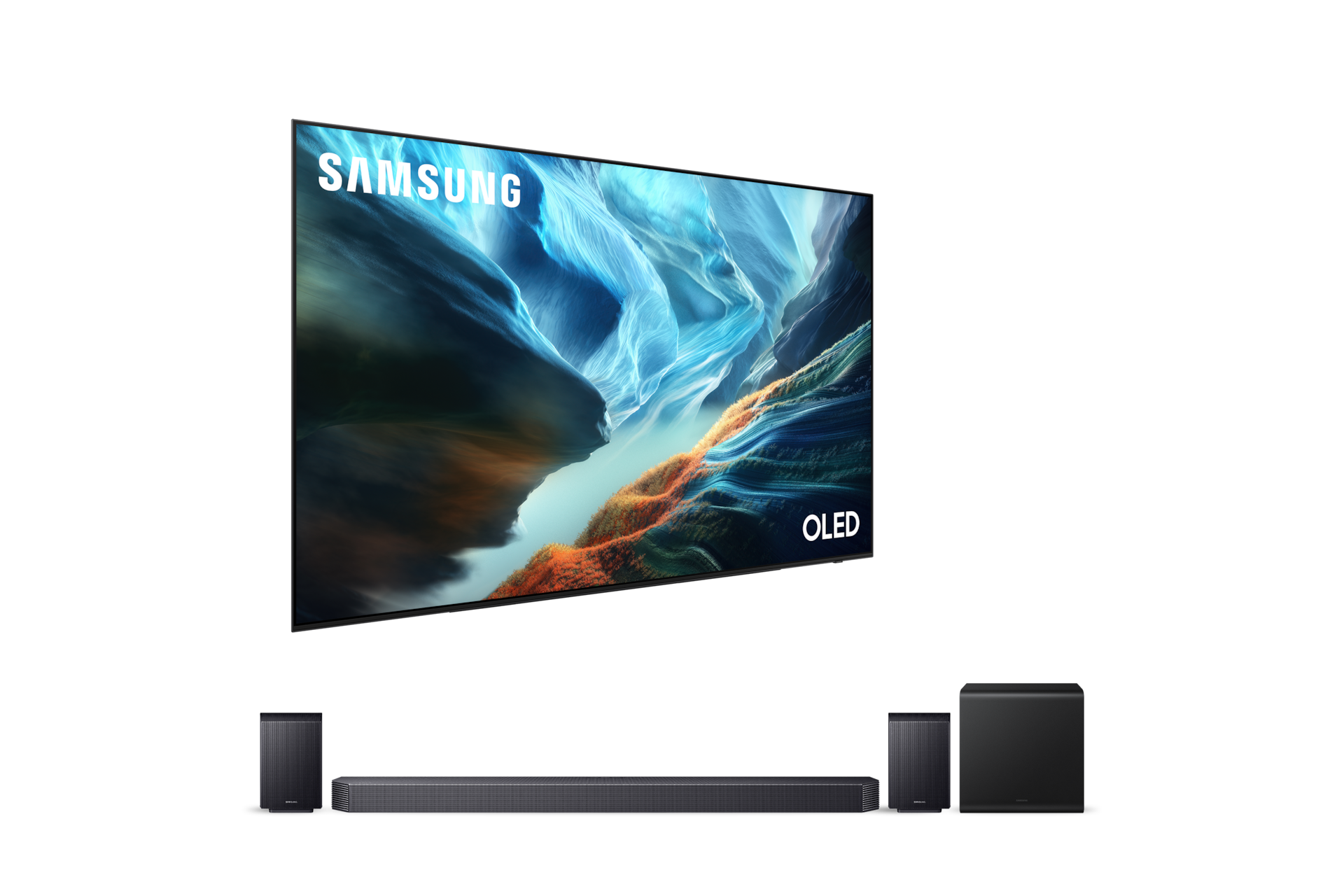 2026 OLED SH93 (195cm) 풀 모션 슬림핏 벽걸이형+9.1.4ch 사운드바 Q930H