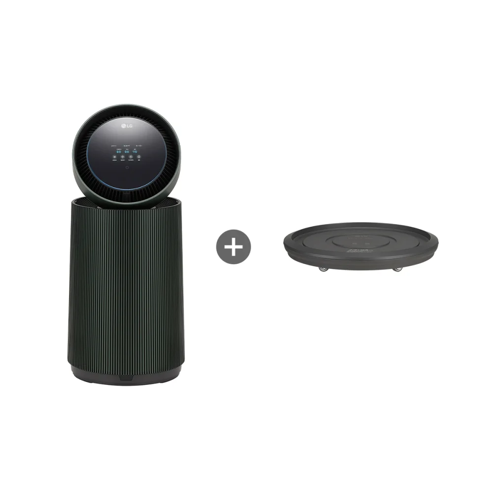 LG 퓨리케어 AI 오브제컬렉션 360˚ 공기청정기 M5 + 무빙휠 세트