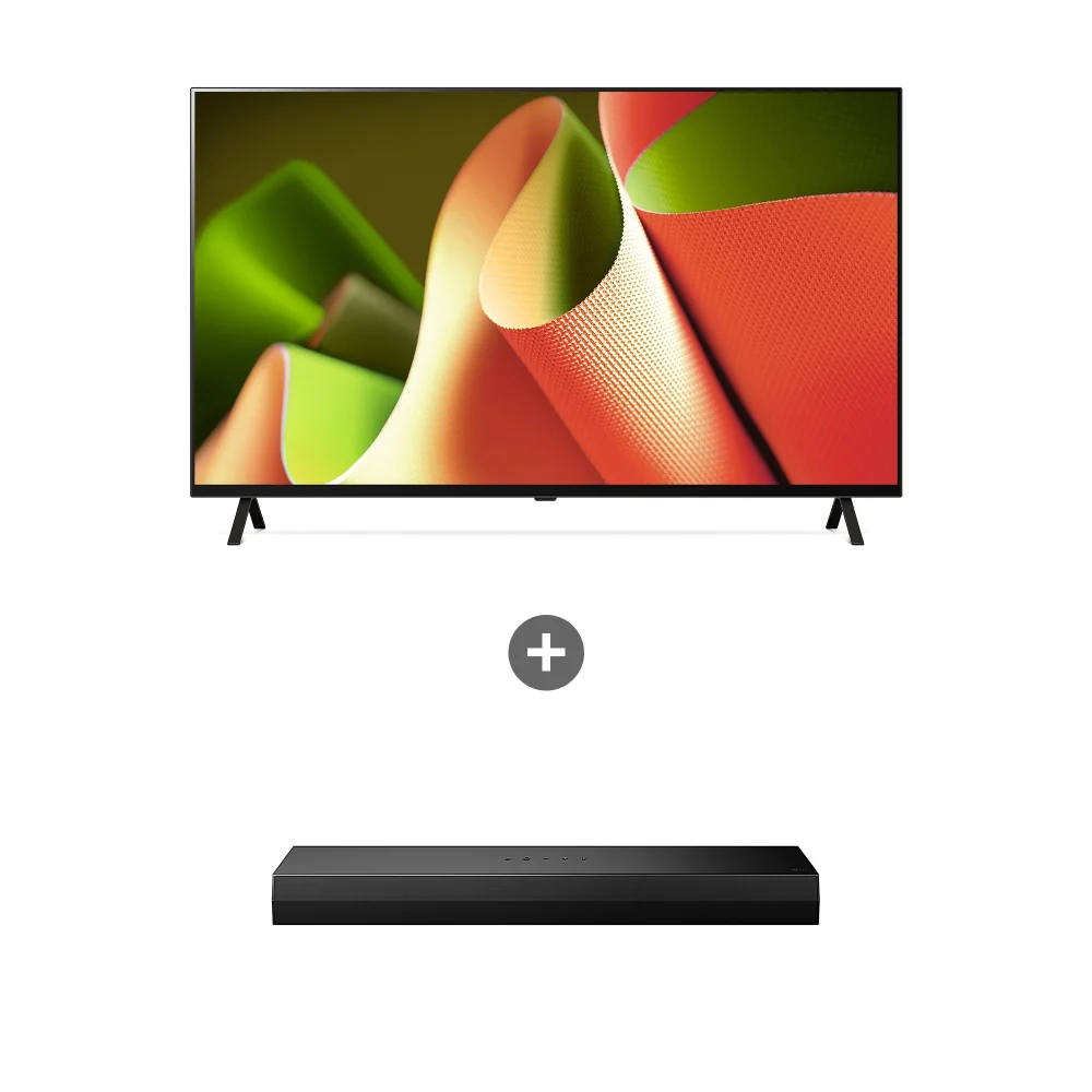 LG 올레드 TV (스탠드형) + LG 사운드바