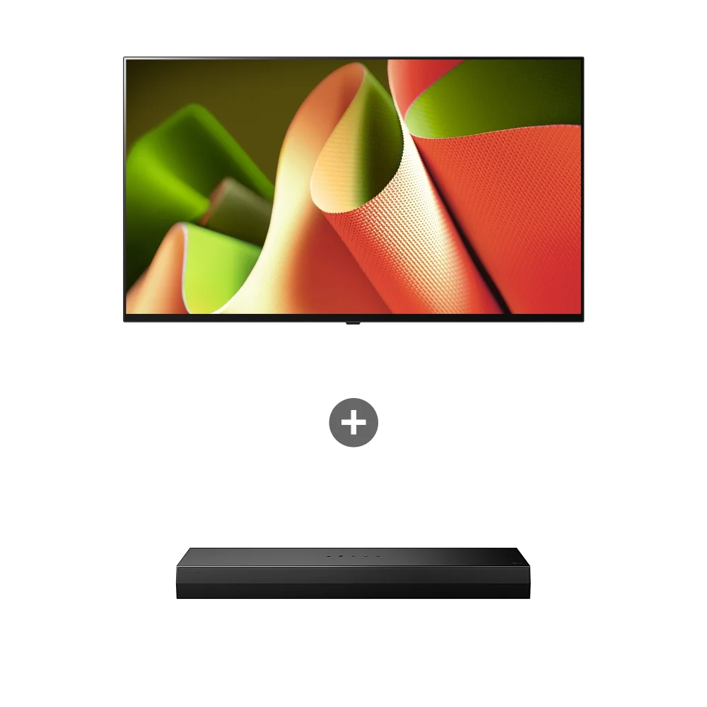 LG 올레드 TV (벽걸이형) + LG 사운드바