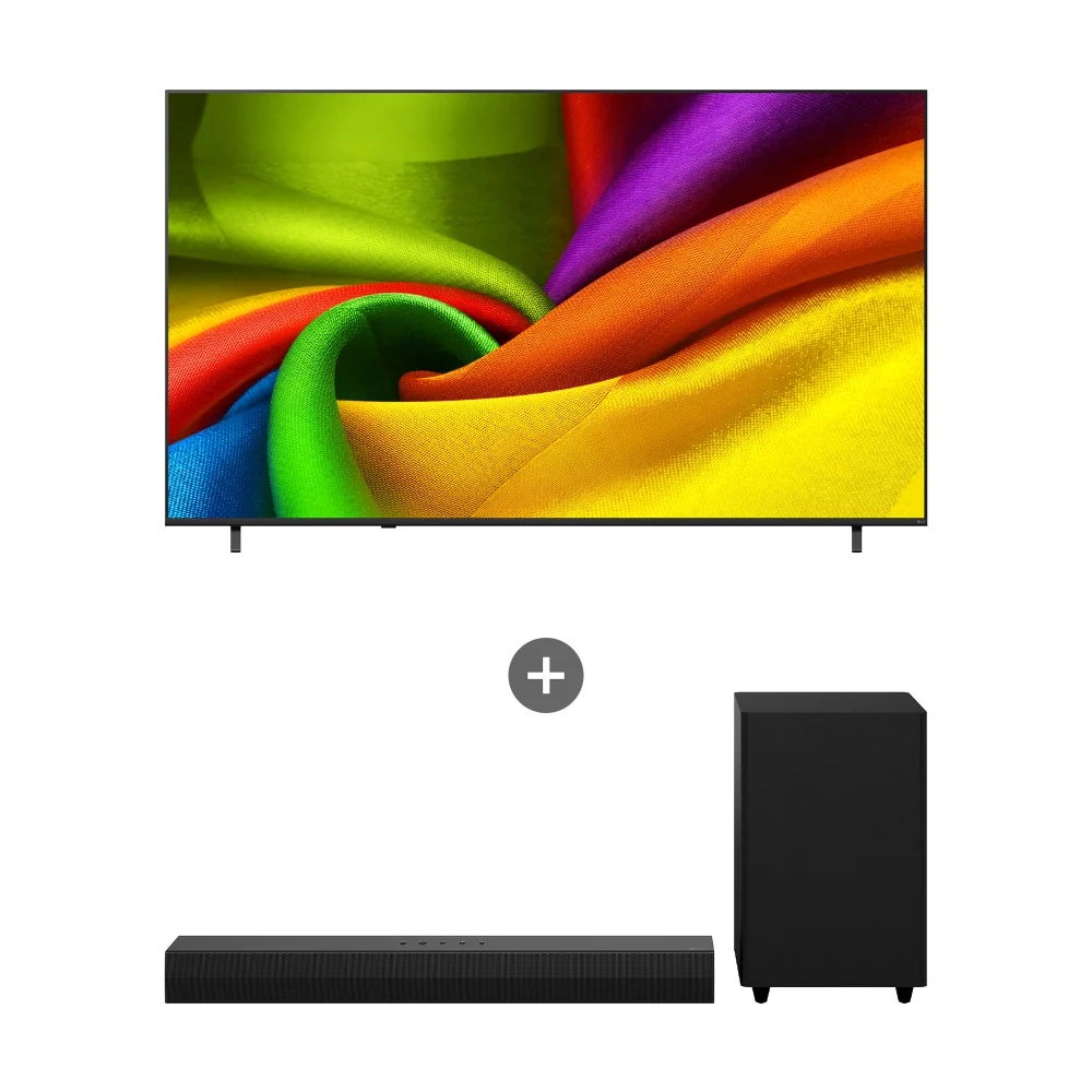 LG NANO 4K UHD AI (스탠드형) + LG 사운드바 85NU850BESAS30A