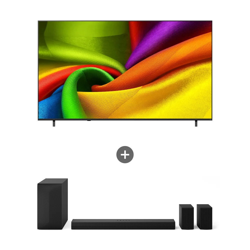 LG NANO 4K UHD AI (스탠드형) + LG 사운드바 85NU850BESAS60TR